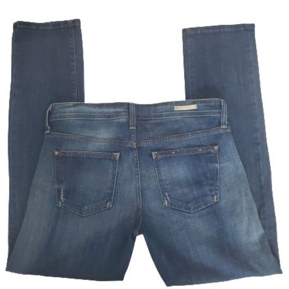 Anthropologie Pilcro &The Letterpress Womens No 27 Fit/Stet Straight Denim Jeans - Picture 5 of 11